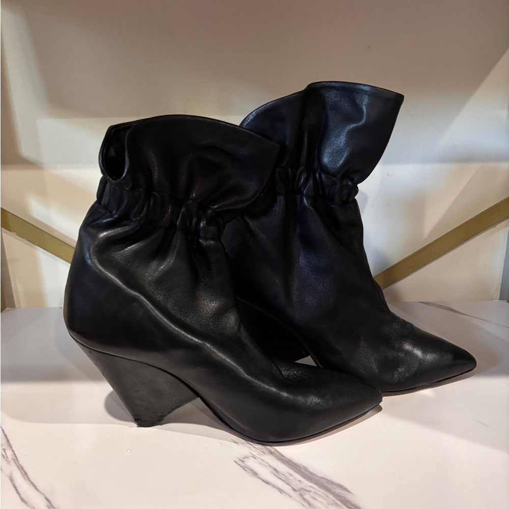 Isabel Marant Black Ankle Boots - Picture 3 of 3
